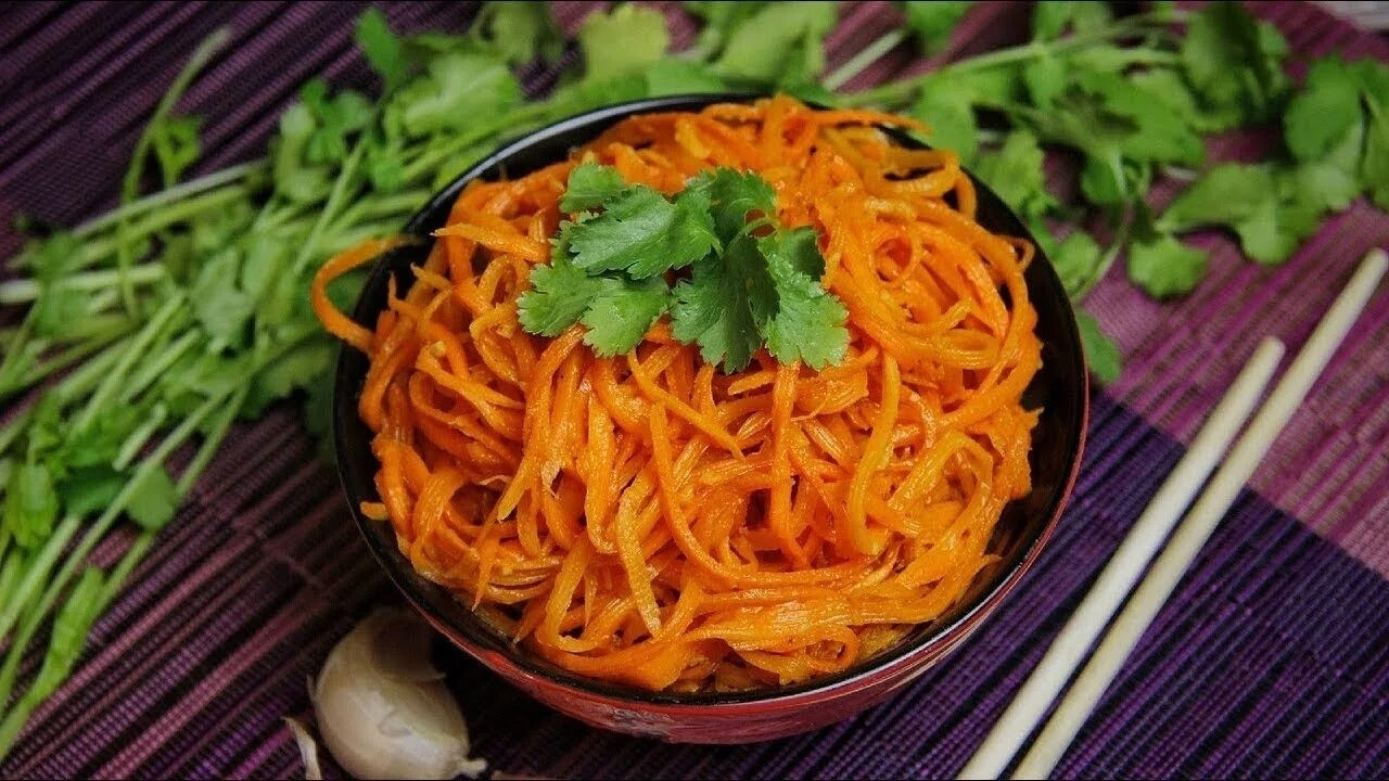 Салат морковь по-корейски