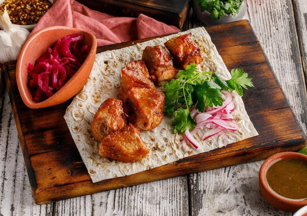 Шашлык из свиной шейки